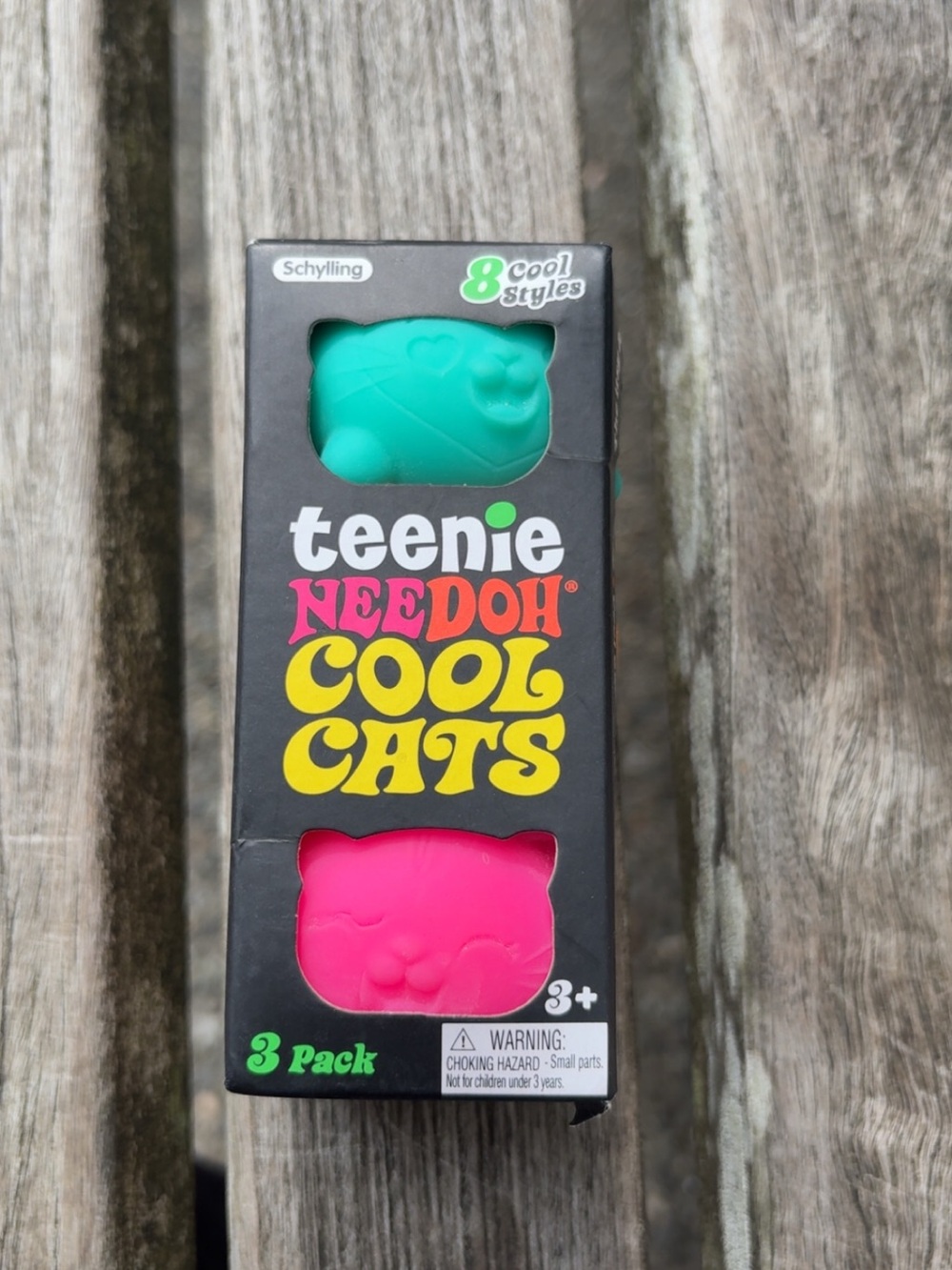 Needoh teenie cool cat - 3 pack